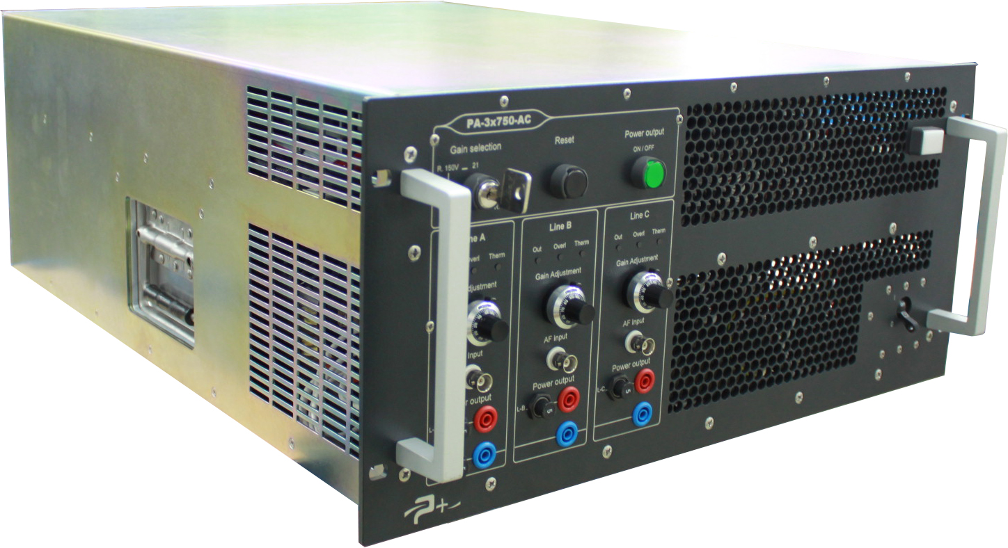 Power Amplifier 3x750VA